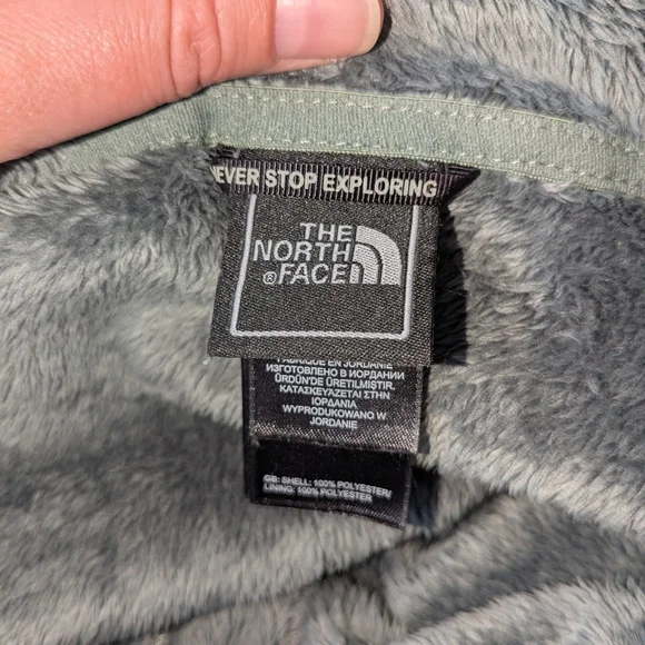 The North Face Women's Fleece Jacket Green Zip Up XXXL - Picture 2 of 5